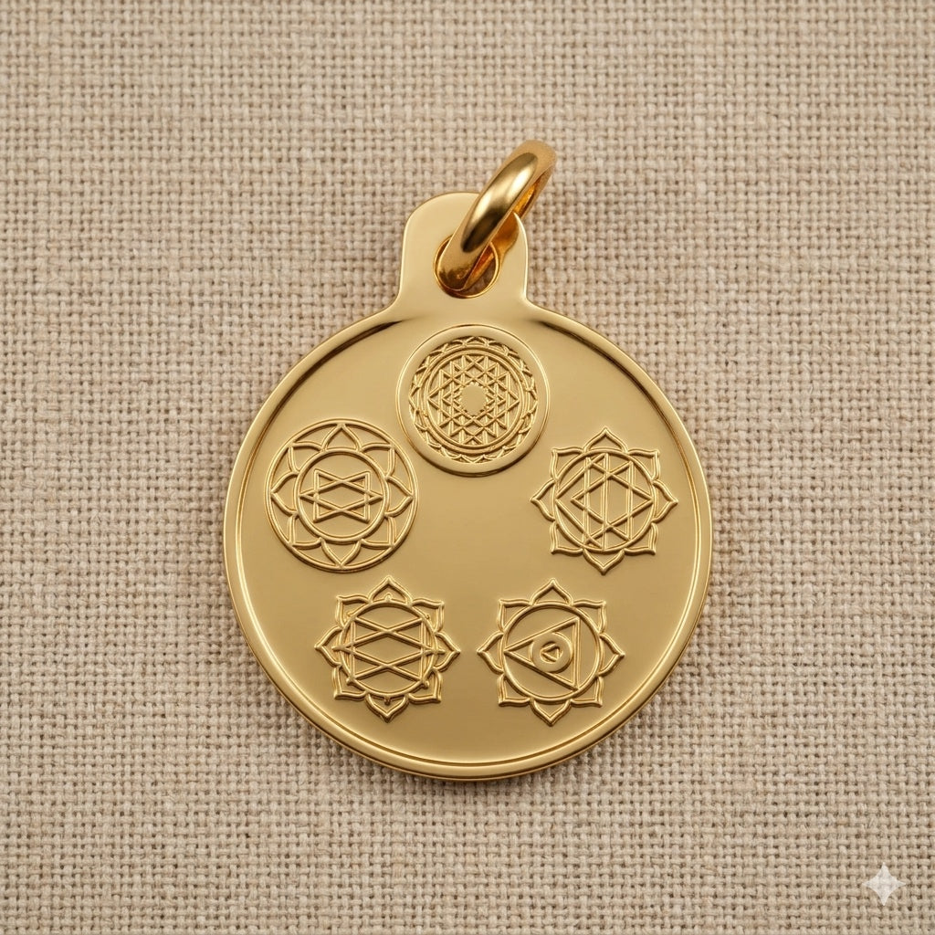 Dasha Mahavidya Yantra Anhänger