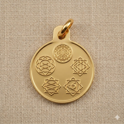Dasha Mahavidya Yantra Anhänger