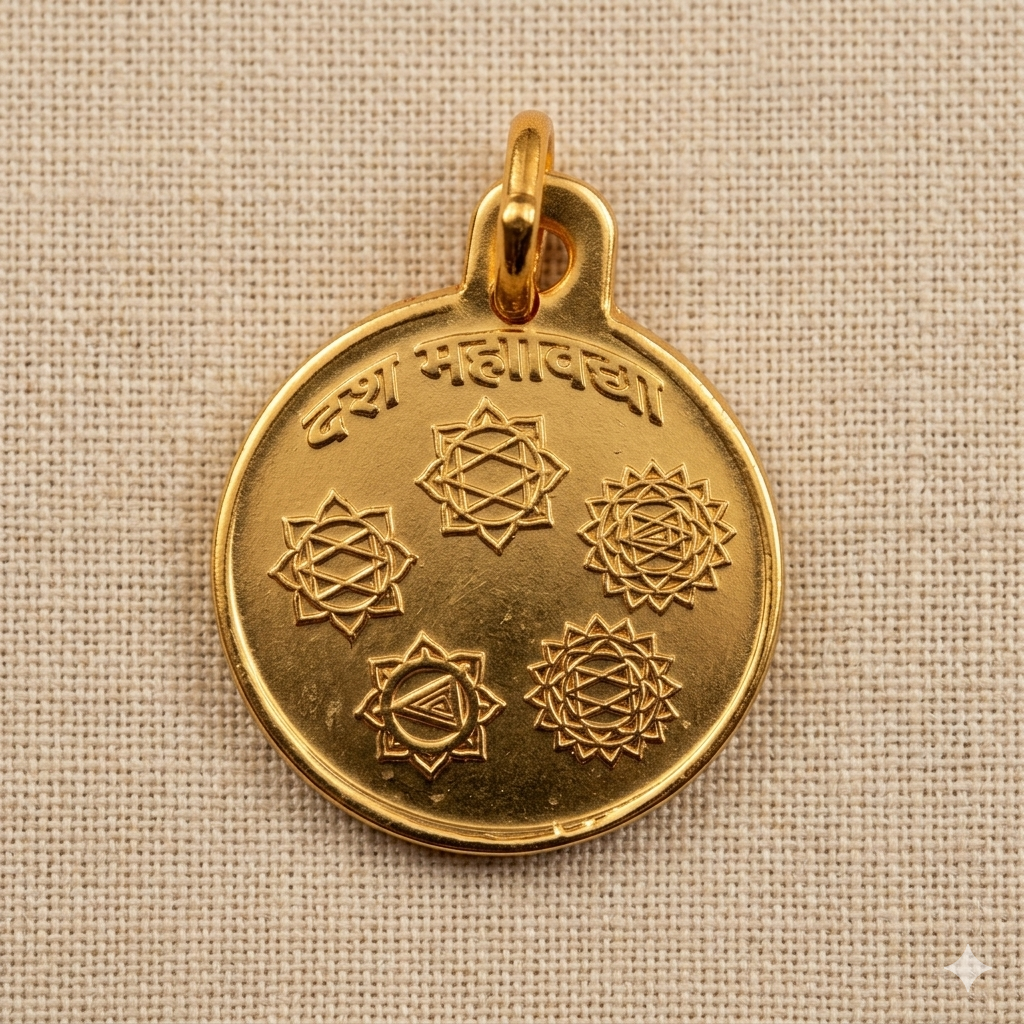 Dasha Mahavidya Yantra Anhänger
